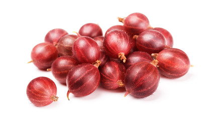 Red gooseberries