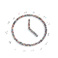 people in the shape of watches