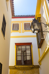 Typical whitewashed houses along the streets of the city of Cord © james633