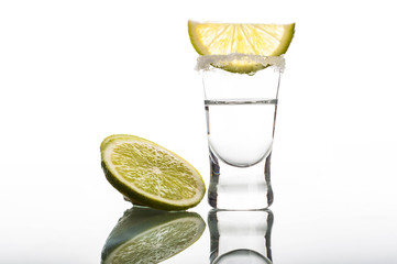 Shot of vodka
