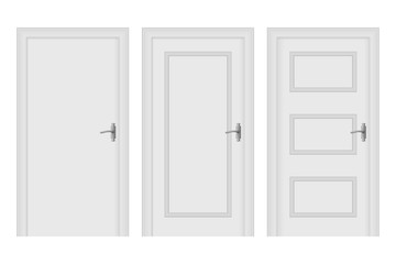 Fototapeta premium Doors set