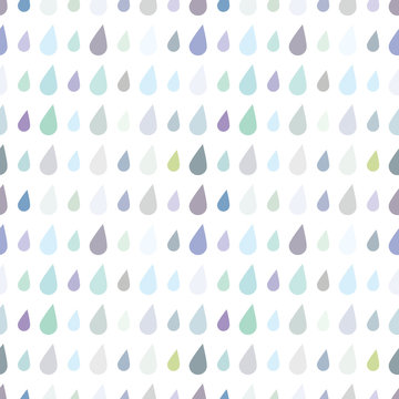 Cute background of the drops of rain