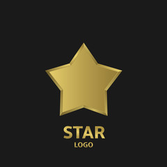 Obraz premium Star logo