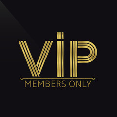 VIP icon - obrazy, fototapety, plakaty