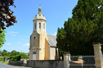 Fototapeta na wymiar Eglise Notre-Dame à Condé sur Seulles (Calvados - Normandie)