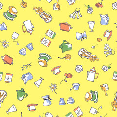 ティータイムのイラスト