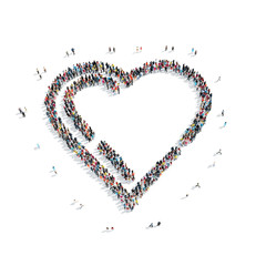 people in the shape of playing cards