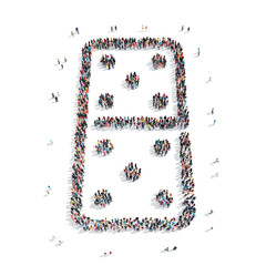 group  people  shape  domino