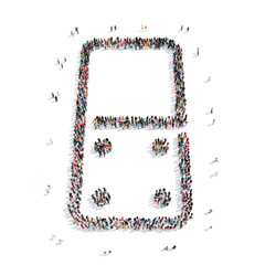 group  people  shape  domino