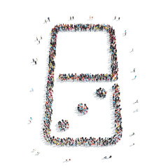 group  people  shape  domino