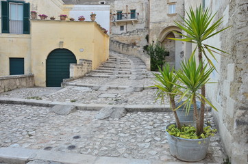 Naklejka premium Sassi z Matera