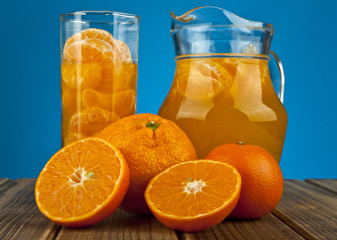 oranges and juice