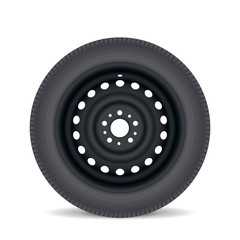 Fototapeta premium Car wheel