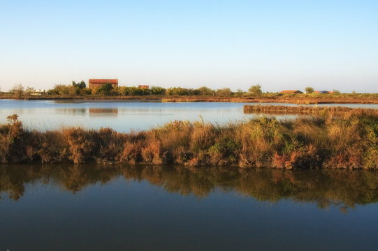 Laguna veneta in inverno