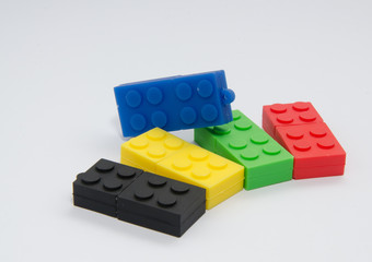 pen drive on blackground