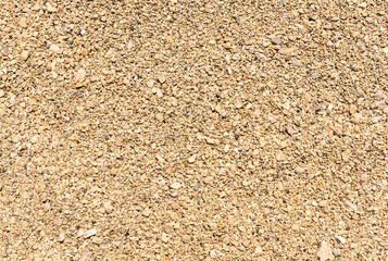 Texture of small beach grains of sand