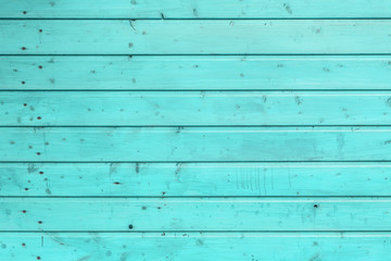 Naklejka premium Old painted wood wall - texture or background