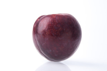 Plum or Sweet Ripe Plum fruit on a background.