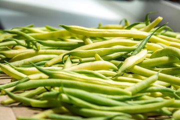 Black eyed pea pods