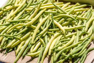 Black eyed pea pods