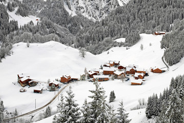Austrian Winter Scene