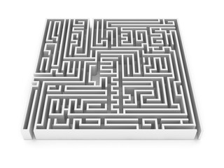 White maze