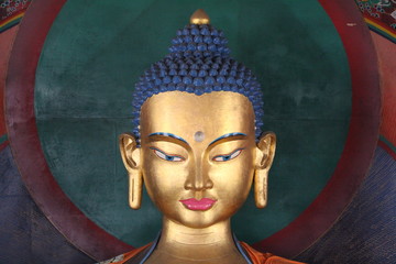 Buddha Statue in a Monastery