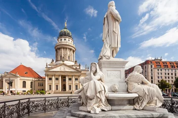 Foto auf Acrylglas Deutscher Dom, Gendarmenmarkt, Konzerthaus Berlin © Pixelshop