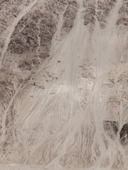 Soil mountain side in Ladakh Region, India