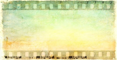Vintage film strip frame