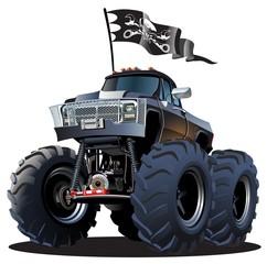 Cartoon Monster Truck © Mechanik