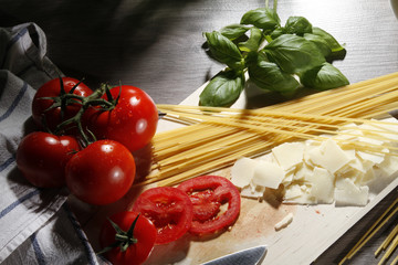 Zutaten für Pastagericht 