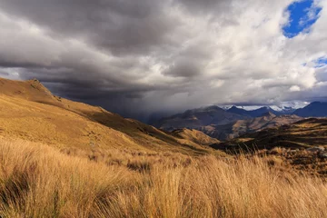 Photo sur Plexiglas Alpamayo Mountain landscape in the Andes, Peru, Cordiliera Blanca