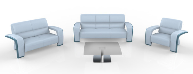 sofa furniture isolated on white background