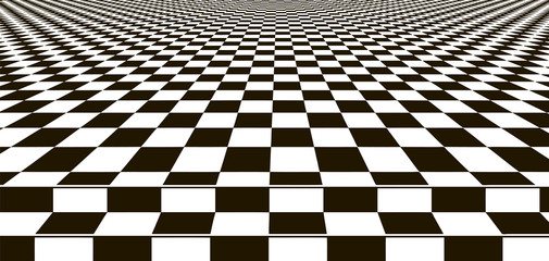 Checkerboard floor background. Abstract. Design concept