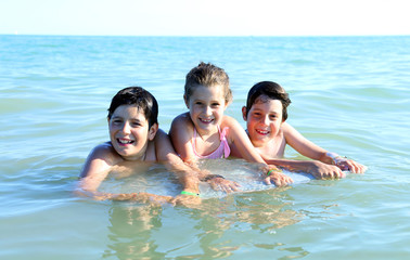 three brothers in the middle of the sea