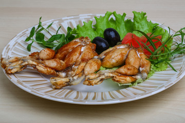 Roasted Frog legs