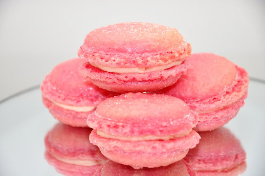 macaron fraise