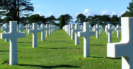 Omaha Beach : Le cimetière américain