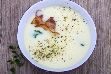 Cheese soup
