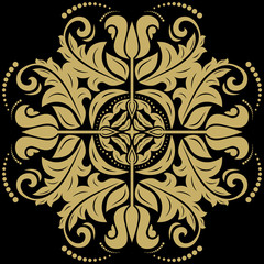 Oriental Abstract Vector Pattern