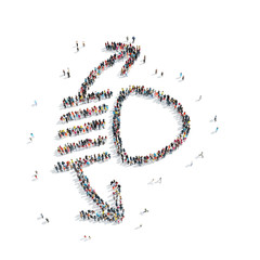 people  shape  headlights  car