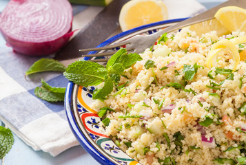 Couscus and vegetables