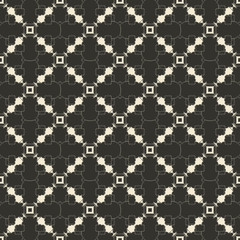 Geometric ornament seamless pattern.  Textile design template seamless background.