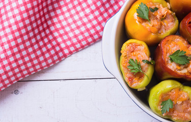 Stuffed peppers