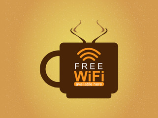 Free WiFi vector & background