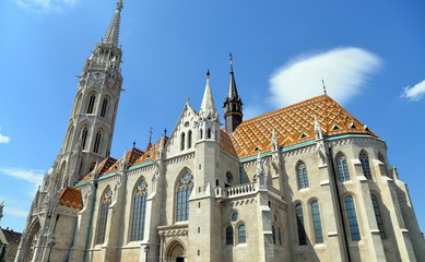 Fototapeta premium IGLESIA DE SAN MATIAS EN BUDAPEST