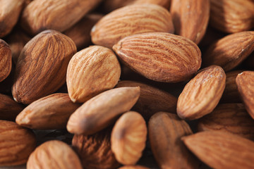 almond seed close up