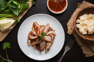 grill pork