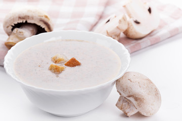 Mushrooms soup